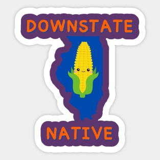 Downstate Native Sticker